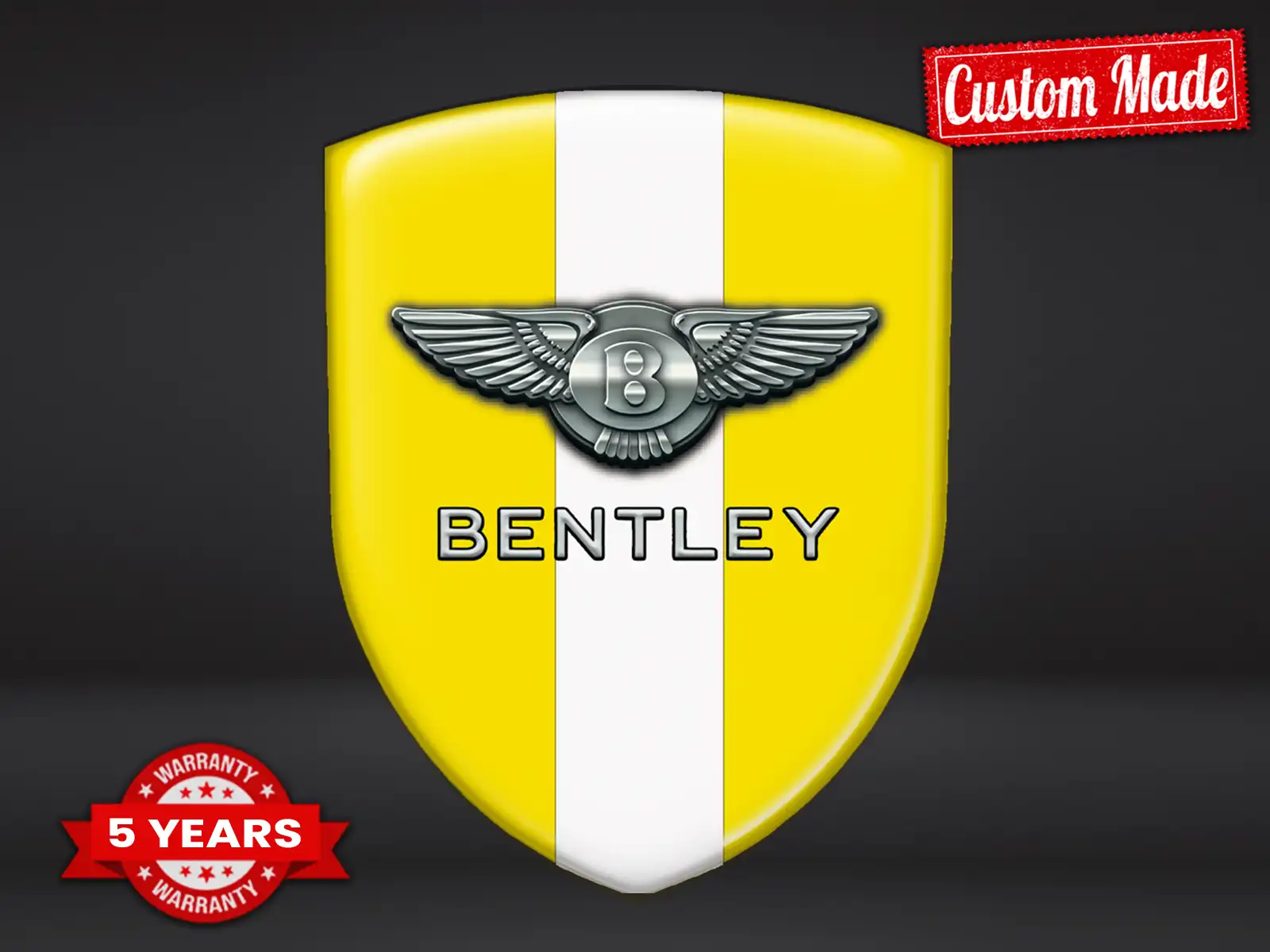 Bentley Custom Car Badges Max Lasting Stylish Pro Design